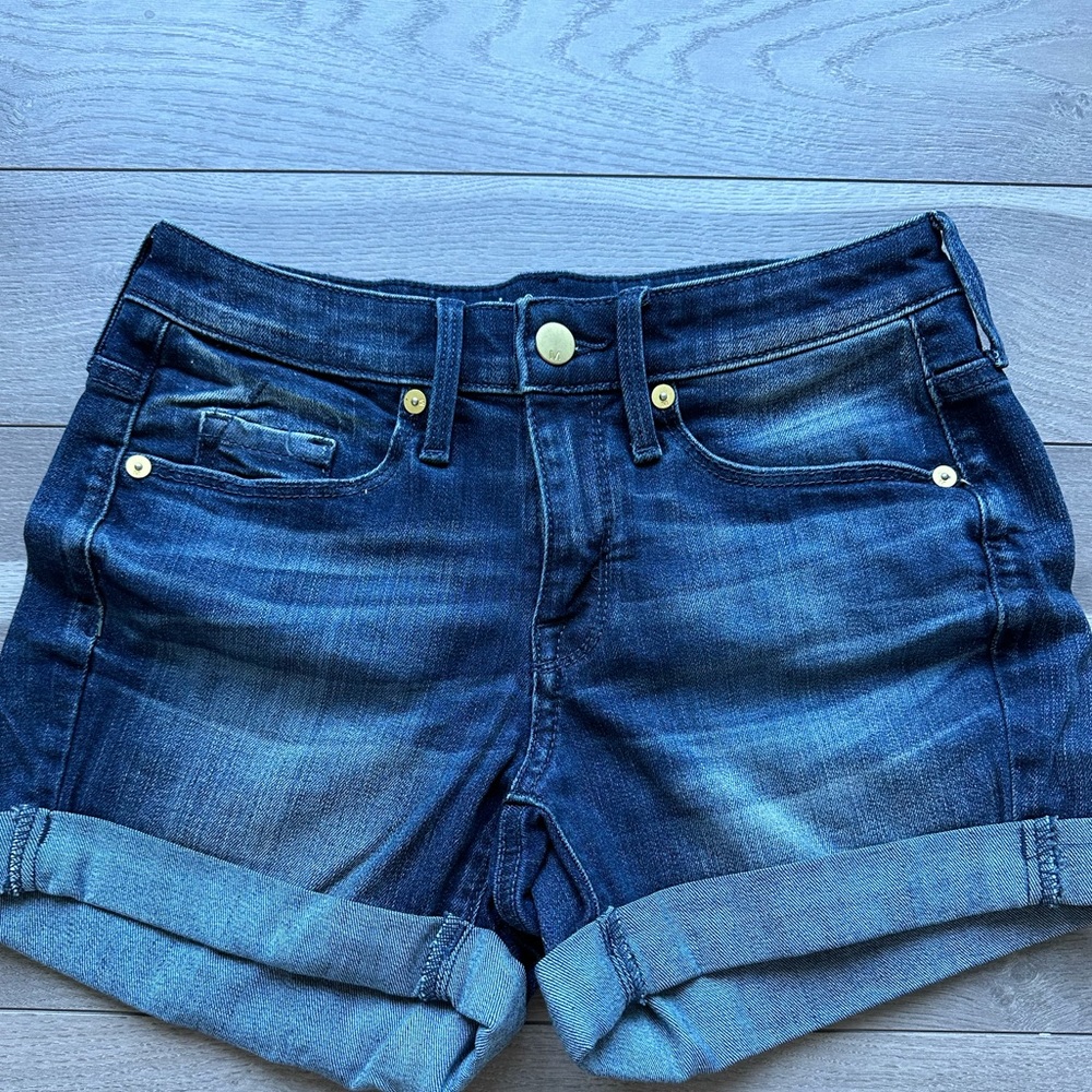 Dark wash Jean shorts